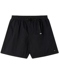 Obey - Korte Broeken ,Zwart ,Katoen Bermuda Shorts - Lyst