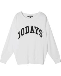 10Days - Round-Neck Knitwear - Lyst