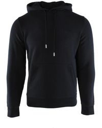 Woolrich - Hoodies & Sweatvesten ,Blauw ,Katoen Blauwe Katoenen Trui Voor Mannen - Lyst