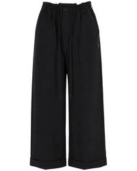 Y-3 - Broeken ,Zwart ,Polyester W Su Tprd Pnt - Lyst