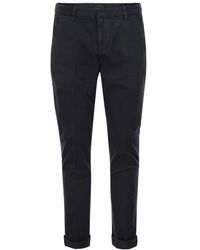 Dondup - Broeken ,Zwart ,Katoen Gaubert Slim-Fit Chinos - Lyst