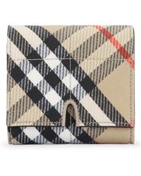 Burberry - Ls Snip Compact Wallet Cj1 - Lyst