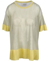 ALESSIA SANTI - Round-Neck Knitwear - Lyst