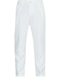 BOSS - Pantaloni chino bianchi slim fit - Lyst