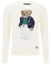 Ralph Lauren - Polo polo bear cotton sweater - Lyst