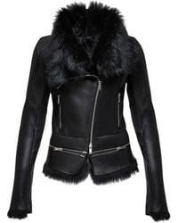 V S P - Faux Fur & Shearling Jackets - Lyst