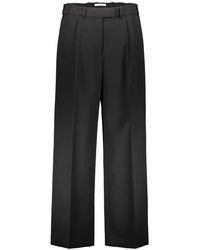The Row - Trousers > straight trousers - Lyst
