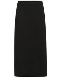 Part Two - Klassieke Zwarte Midi Rok - Lyst