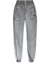 DIESEL - Trousers > sweatpants - Lyst