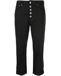 Dondup - Schwarze jeans mit koons gioiello - Lyst