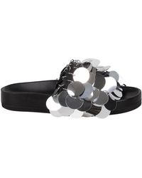 Rabanne - Shoes > flip flops & sliders > sliders - Lyst