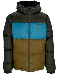 COTOPAXI - Jassen ,Veelkleurig ,Nylon Waterafstotende Dons Hoodie Jas - Lyst