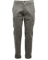 Mason's - Broeken ,Grijs ,Katoen Chile Chino Broek - Lyst