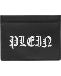 Philipp Plein - Accessoires ,Zwart ,Leer French Wallet Gothic - Lyst