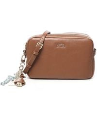V73 - Bruin Leren Synthetische Tas - Lyst