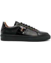 Billionaire - Sneakers casual lo-top nere - Lyst