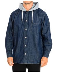 La Martina - Hoodies & Sweatvesten ,Blauw ,Katoen Regular Fit Hoodie - Lyst