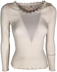 Lisanza - Round-Neck Knitwear - Lyst