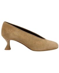 Moschino - Duck Suede Pumps - Lyst