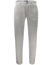 North Sails - Slim-Fit Velvet Broek - Lyst