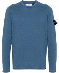 Stone Island - Klassischer strickpullover,round-neck knitwear - Lyst