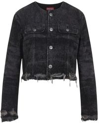 DIESEL - De-Graffy Fsh Jacket - Lyst
