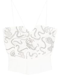IRO - Tops ,Wit ,Embellished Spaghetti Strap Top - Lyst