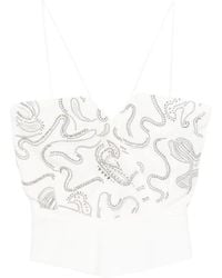 IRO - Tops ,Wit ,Embellished Spaghetti Strap Top - Lyst