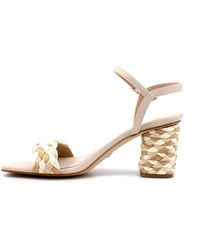 Guess - Schoenen ,Leer High Heel Sandalen - Lyst