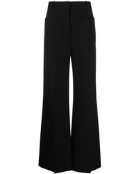Victoria Beckham - Wide Trousers - Lyst
