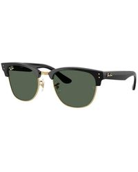 Ray-Ban - Authentische Clubmaster Reverse Brille - Lyst