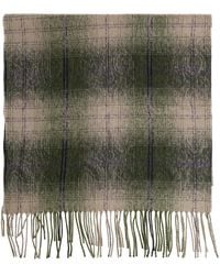 Etro - Wollschal Mit Fransen - Lyst