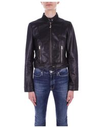 Liu Jo - Leather jackets - Lyst