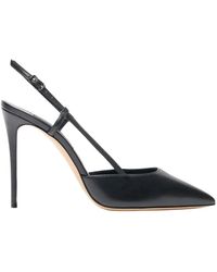 Casadei - Julia Leather Slingback - Lyst