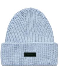 Soulland - Accessoires ,Blauw ,Wol Misha Muts - Lyst