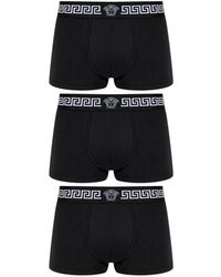 Versace - Boxer Briefs Drie-Pack - Lyst