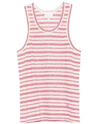 A.P.C. - Sleeveless Tops - Lyst