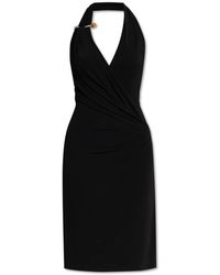 Versace - Off-Shoulder Jurk - Lyst