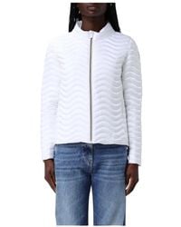 Save The Duck - Jassen ,Wit ,Polyester Witte Puffer Jacket - Lyst