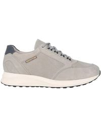 Mephisto - Grauer sneaker mit stoßdämpfer - Lyst