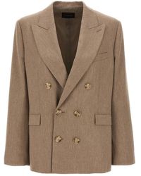 ANDAMANE - Pixie Double-Breasted Blazer - Lyst