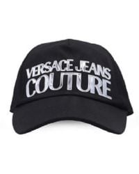 Versace Jeans Couture - Schwarze Hüte & Mützen Für Modebegeisterte - Lyst