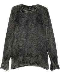 Avant Toi - Pullover Mit Spray-Effekt-Finish - Lyst