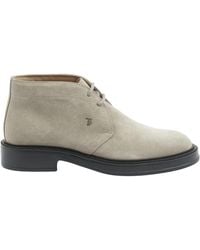 Tod's - Lace-Up Boots - Lyst