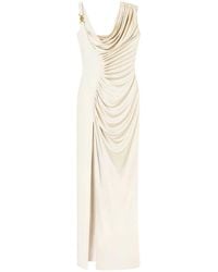 Versace - Medusa 1995 Gedrapeerde Avondjurk - Lyst