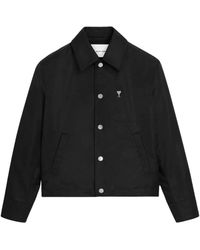 Ami Paris - De Coeur Stud Buttoned Jacket - Lyst