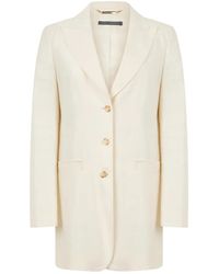 Alberta Ferretti - Single-Breasted Coats - Lyst