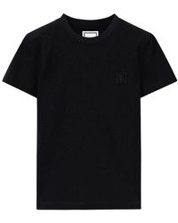 WOOYOUNGMI - Flower Back Logo T-Shirt - Lyst