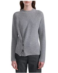 Barbara Bui - Zipped Sweater - Lyst