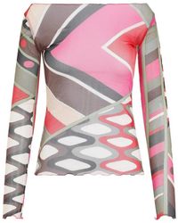 Emilio Pucci - Long sleeve tops - Lyst